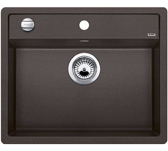 Мойка BLANCO  DALAGO 6 F Silgranit PuraDur кофе с клапаном автоматом 515095 1