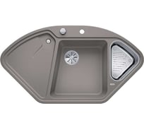 Мойка BLANCO DELTA II SILGRANIT, серый беж, с клапаном автоматом InFino 523666