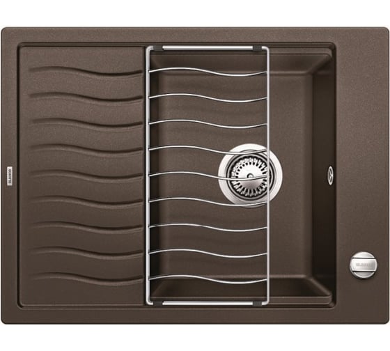 Мойка BLANCO ELON 45S SILGRANIT кофе, InFino 524823 1
