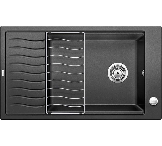 Мойка BLANCO ELON XL 8 S Silgranit PuraDur антрацит 524860 1