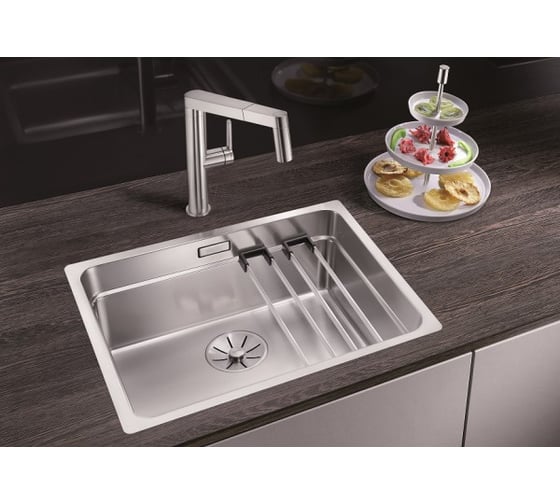Мойка BLANCO ETAGON 500 IF нержавеющая сталь. зеркальная полировка 521840