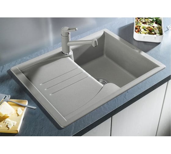 Мойка BLANCO ENOS 40 S Silgranit шампань без клапана автомата 513796