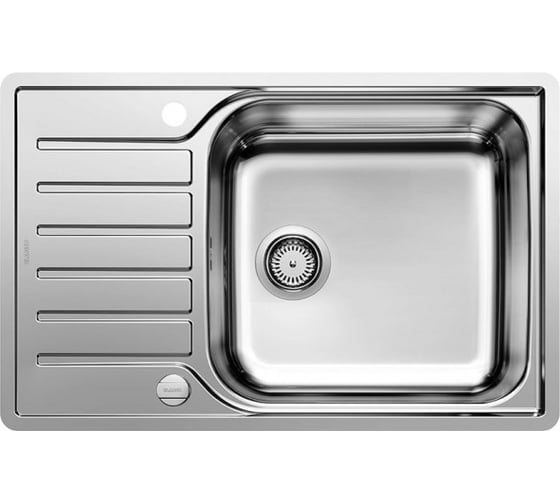 Мойка BLANCO LANTOS XL 6S IF Compact нержавеющая сталь полированная c клапаном автоматом 523140 1