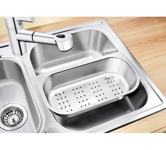 Мойка BLANCO LIVIT 6 S нержавеющая сталь, полированная без клапана автомата 514796