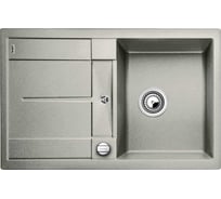 Мойка BLANCO METRA 45 S SILGRANIT жемчужный с клапаном автоматом 520566