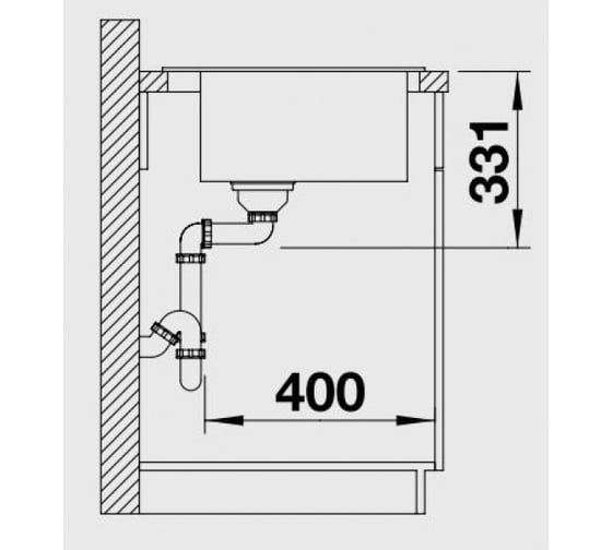 Мойка BLANCO PLEON 5 SILGRANIT жемчужный 521671