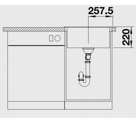 Мойка BLANCO PLEON 5 SILGRANIT белый 521672
