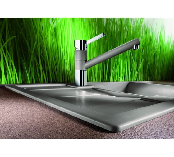 Мойка BLANCO METRA 45S Compact SILGRANIT белый с клапаном автоматом 519576
