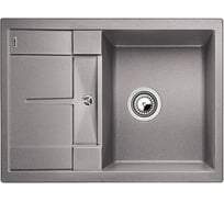 Мойка BLANCO METRA 45S Compact SILGRANIT алюметаллик с клапаном автоматом 519574
