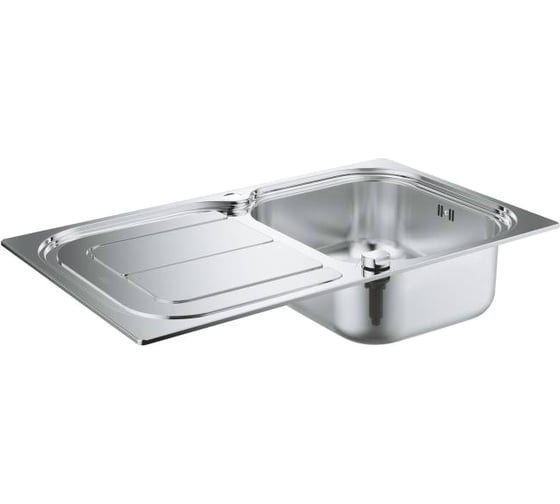 Мойка из нержавеющей стали Grohe K300 45 -S 86/50 1.0 с корзинчатым вентилем 31563SD0