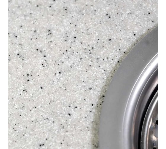 Кухонная мойка Grantop Geos прямоугольная, 560x500 мм, серый песок GT1356SG