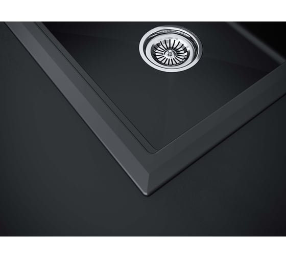Мойка Paulmark STEPIA 60, IT-GRANIT + ролл-мат STEP брашированная нержавеющая сталь PM115951-AN+R375-BS