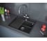 Мойка Paulmark STEPIA 60, IT-GRANIT + ролл-мат STEP брашированная нержавеющая сталь PM115951-AN+R375-BS 3
