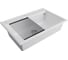 Мойка Paulmark STEPIA 80, IT-GRANIT + ролл-мат STEP брашированная нержавеющая сталь PM117551-WH+R375-BS 2