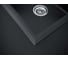 Мойка Paulmark STEPIA 80, IT-GRANIT + ролл-мат STEP брашированная нержавеющая сталь PM117551-AN+R375-BS 4