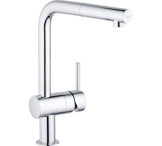 Набор Grohe K500 мойка из нержавеющей стали, оборачиваемая и Minta смеситель для мойки 31573SD0