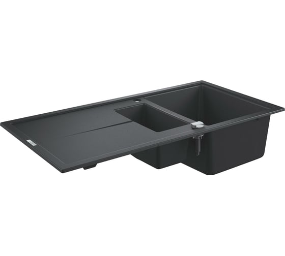 Композитная мойка Grohe K400 60-C 100/50 1.5 с 1,5 чашей и крылом, оборачиваемая 31642AP0