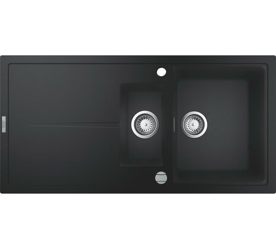 Композитная мойка Grohe K400 60-C 100/50 1.5 с 1,5 чашей и крылом, оборачиваемая 31642AP0