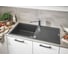 Композитная мойка Grohe K500 60-C 100/50 1.0 с одной чашей и крылом, оборачиваемая 31645AT0 3
