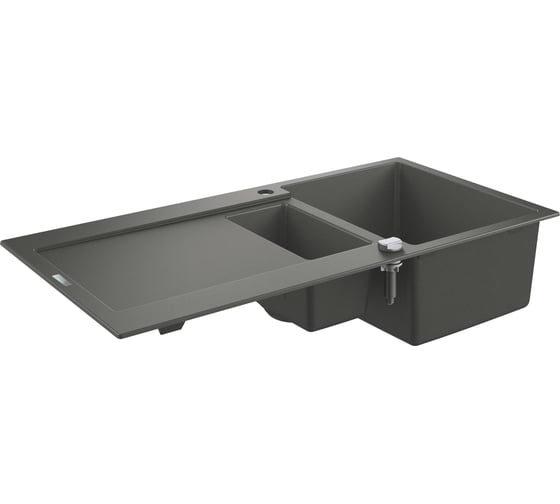 Композитная мойка Grohe K500 60-C 100/50 1.5с 1,5 чашей и крылом, оборачиваемая 31646AT0