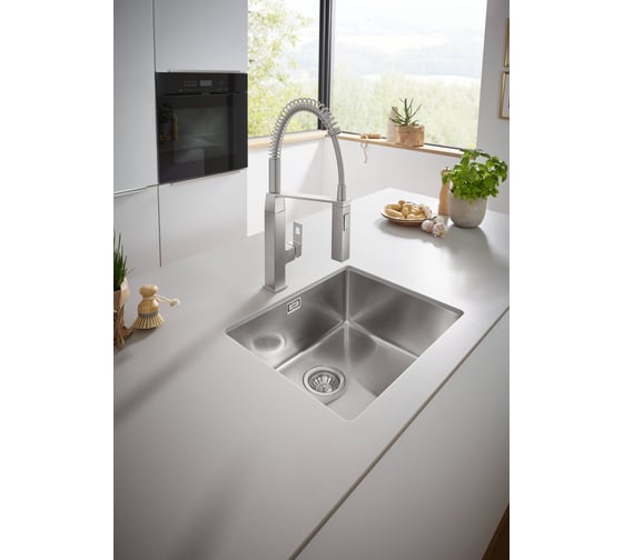 Мойка Grohe K700U 60-S 54,4/44,4 1.0 из нержавеющей стали, 1 чаша, монтаж под столешницу 31574SD0