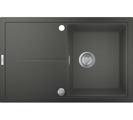 Композитная мойка Grohe K400 50-C 78/50 1.0 с одной чашей и крылом, оборачиваемая 31639AT0