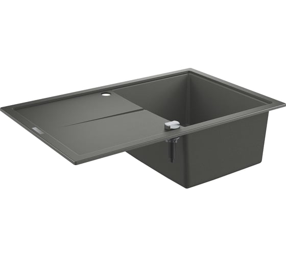 Композитная мойка Grohe K400 50-C 78/50 1.0 с одной чашей и крылом, оборачиваемая 31639AT0