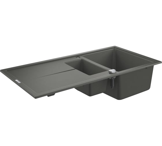 Композитная мойка Grohe K400 60-C 100/50 1.5 с 1,5 чашей и крылом, оборачиваемая 31642AT0