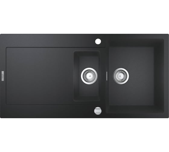 Композитная мойка Grohe K500 60-C 100/50 1.5 с 1,5 чашей и крылом, оборачиваемая 31646AP0 1