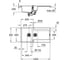 Композитная мойка Grohe K500 60-C 100/50 1.5 с 1,5 чашей и крылом, оборачиваемая 31646AP0 5