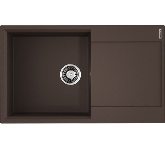 Кухонная мойка Omoikiri Daisen 86-DC Artgranit/темный шоколад 4993699 1