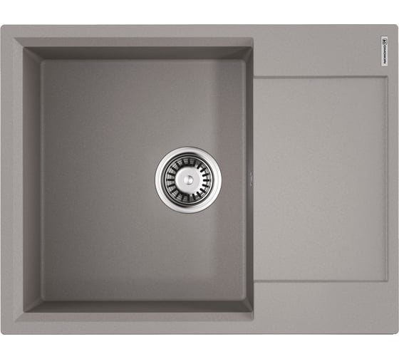 Кухонная мойка Omoikiri Daisen 65-GR Artgranit/leningrad grey 4993682 1