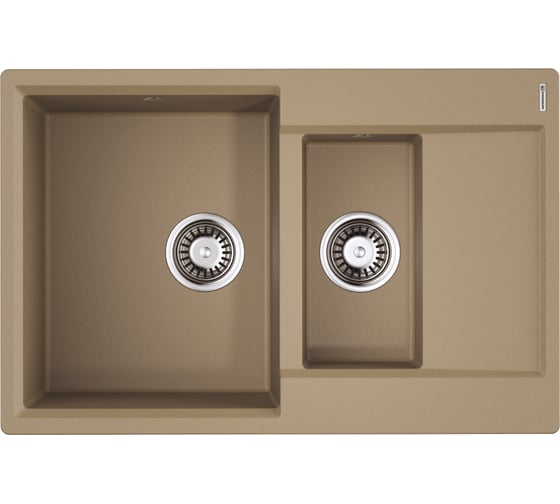 Кухонная мойка Omoikiri Daisen 78-2-CA Artgranit/карамель 4993331