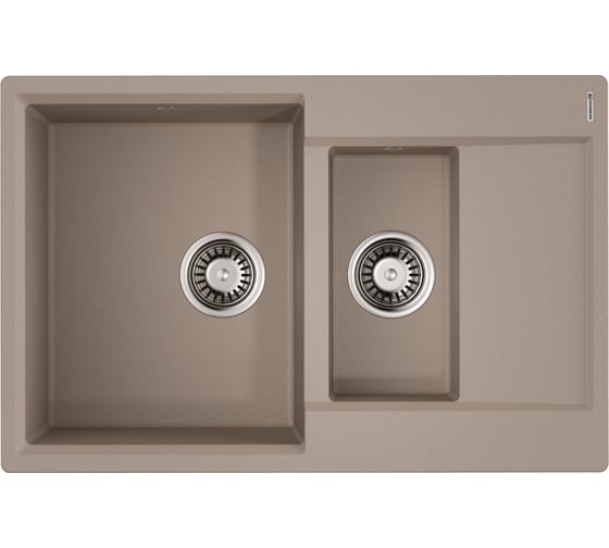 Кухонная мойка Omoikiri Daisen 78-2-SA Artgranit/бежевый 4993417 1