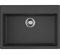 Кухонная мойка Omoikiri Tedori-68-BL Tetogranit/черный 4993964