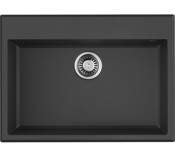 Кухонная мойка Omoikiri Tedori-68-BL Tetogranit/черный 4993964