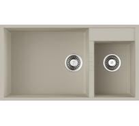 Кухонная мойка Omoikiri Tedori 85-2-U-EV Tetogranit/эверест 4993946