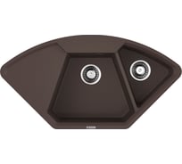 Кухонная мойка Omoikiri Yonaka 98-C-DC Artgranit/темный шоколад 4993715