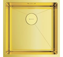 Кухонная мойка Omoikiri Taki 44-U/IF-LG нержавеющая сталь/светлое золото NEW 4973520