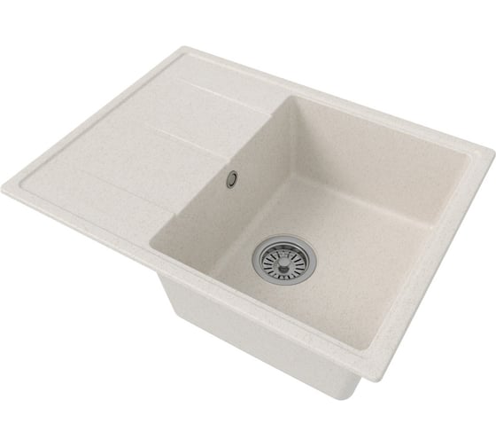 Мойка кухонная Teymi Hanna 75x50, черная матовая T120113 ЦБ-00269769 ЦБ-00269769