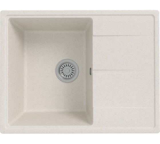 Мойка кухонная Teymi Hanna 75x50, черная матовая T120113 ЦБ-00269769 ЦБ-00269769