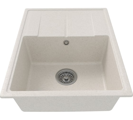 Мойка кухонная Teymi Hanna 75x50, черная матовая T120113 ЦБ-00269769 ЦБ-00269769