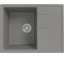 Мойка для кухни Teymi 62х48 серая матовая Hanna Smart T120114 ЦБ-00269766 ЦБ-00269767
