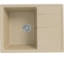 Мойка для кухни Teymi 62х48 бежевая матовая Hanna Smart T120115 ЦБ-00269767 ЦБ-00269768