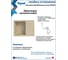 Мойка для кухни Teymi 62х48 бежевая матовая Hanna Smart T120115 ЦБ-00269767 ЦБ-00269768 8