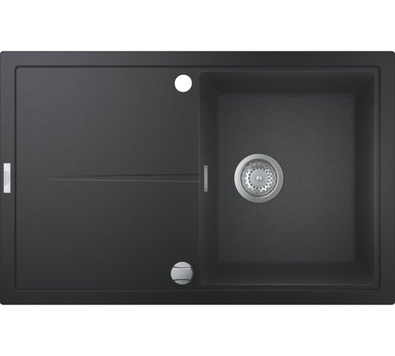 Композитная мойка Grohe K400 50-C 78/50 1.0 с одной чашей и крылом, оборачиваемая 31639AP0 1