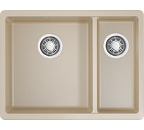 Кухонная мойка Omoikiri Kata 55-2-U-SA Artgranit/бежевый 4993421