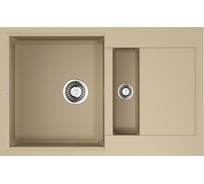 Кухонная мойка Omoikiri Sakaime 78-2-CH Tetogranit/шампань 4993237