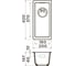 Кухонная мойка Omoikiri кухонная Kata 20-U-GR Artgranit/Leningrad Grey 4993376 2