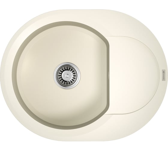 Кухонная мойка Omoikiri Sakaime 60E-WH Tetogranit/белый 4993136